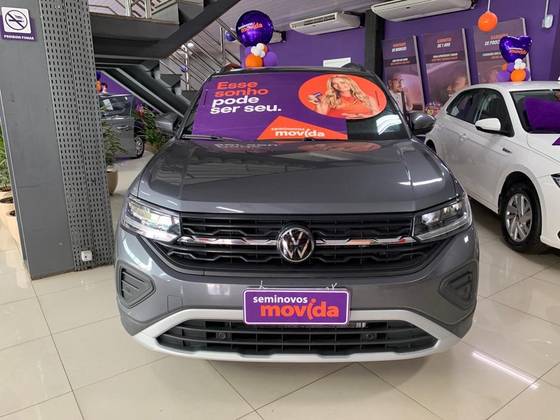 VOLKSWAGEN T-CROSS 1.0 200 TSI TOTAL FLEX COMFORTLINE AUTOMÁTICO